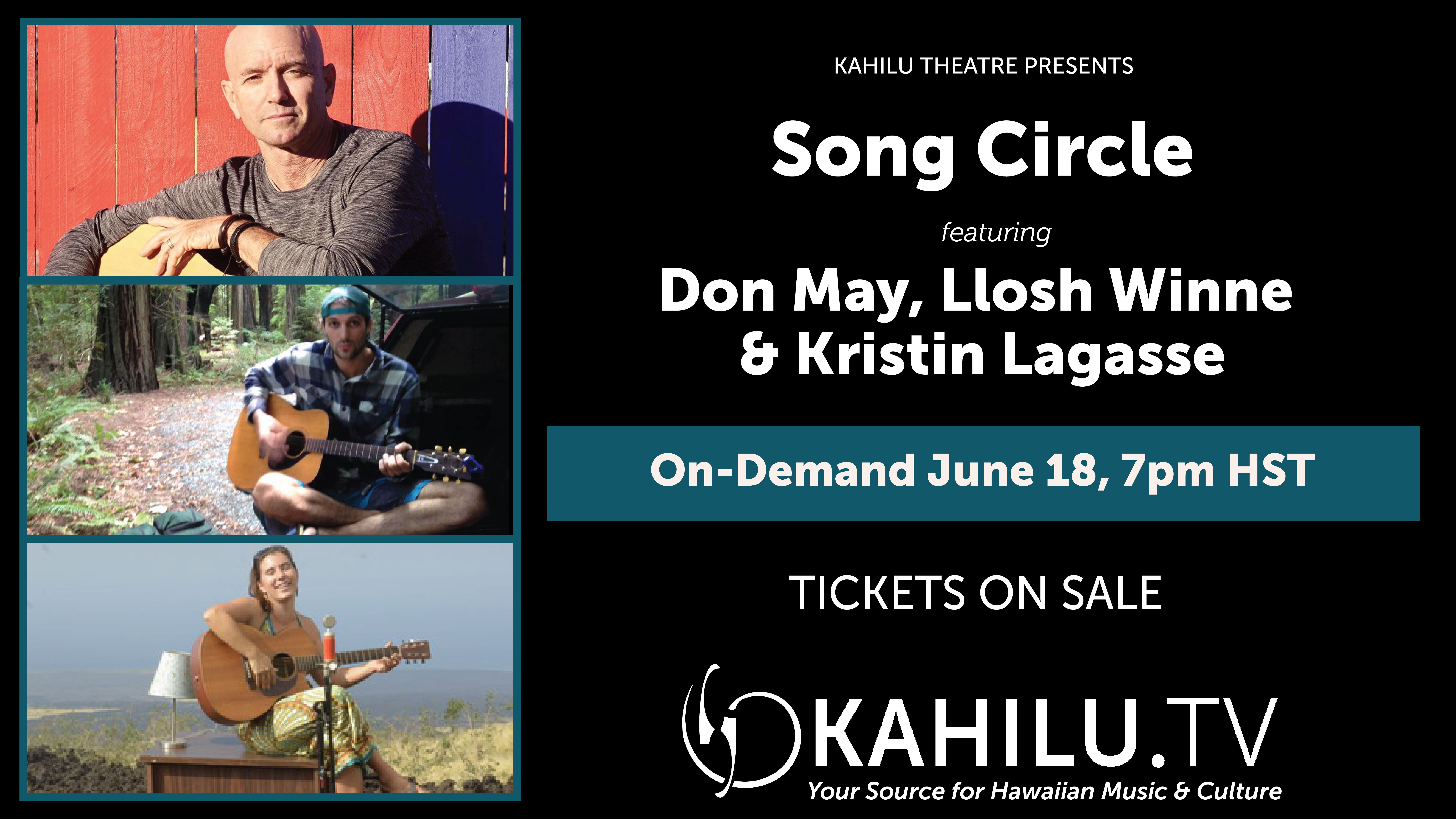 Song Circle with Don May, Llosh Winne & Kristin Lagasse