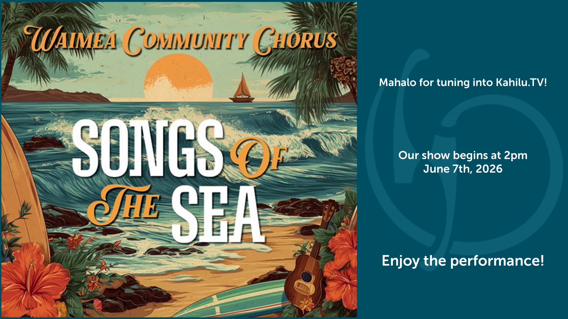 Waimea Community Chorus – Songs of the Sea