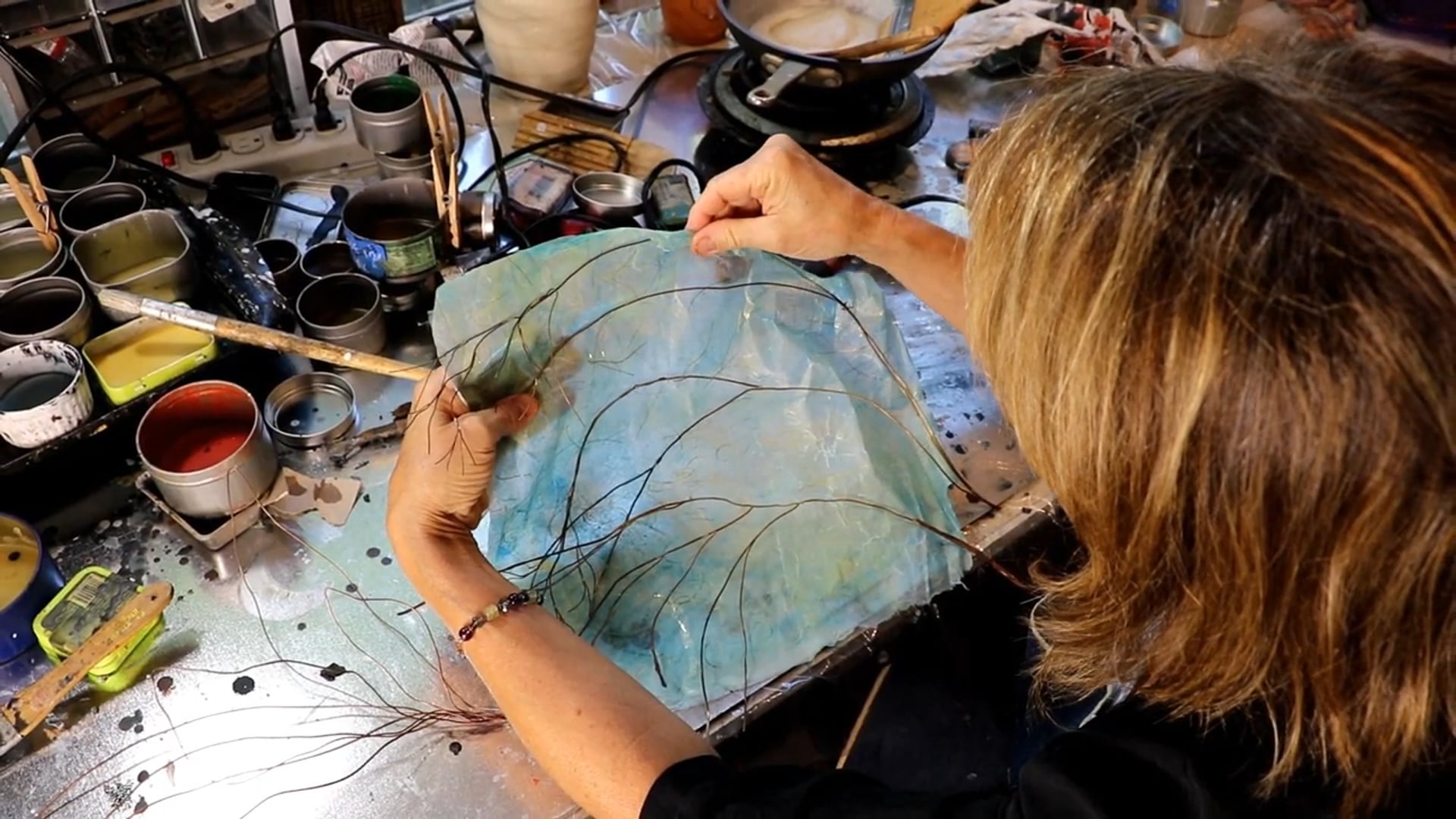 Studio Visit with Donna Zarbin-Byrne