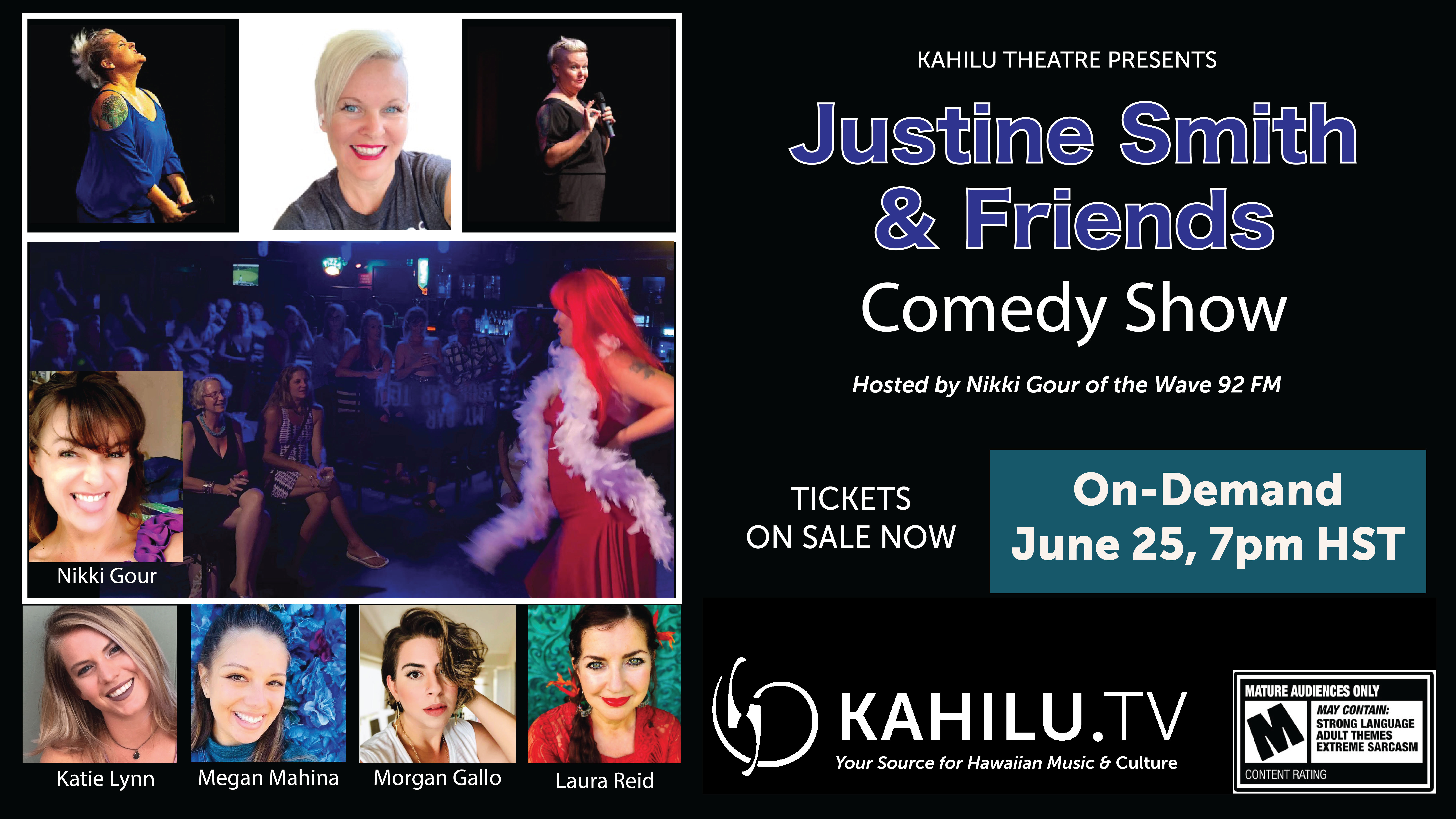 Justine Smith & Friends Comedy Night