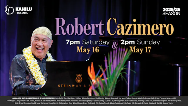 Robert Cazimero – 2026