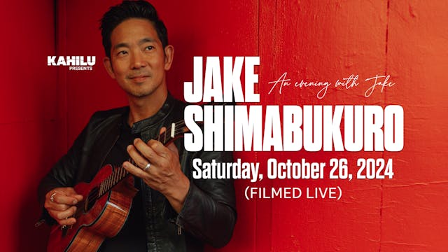 Jake Shimabukuro – an evening with Jake