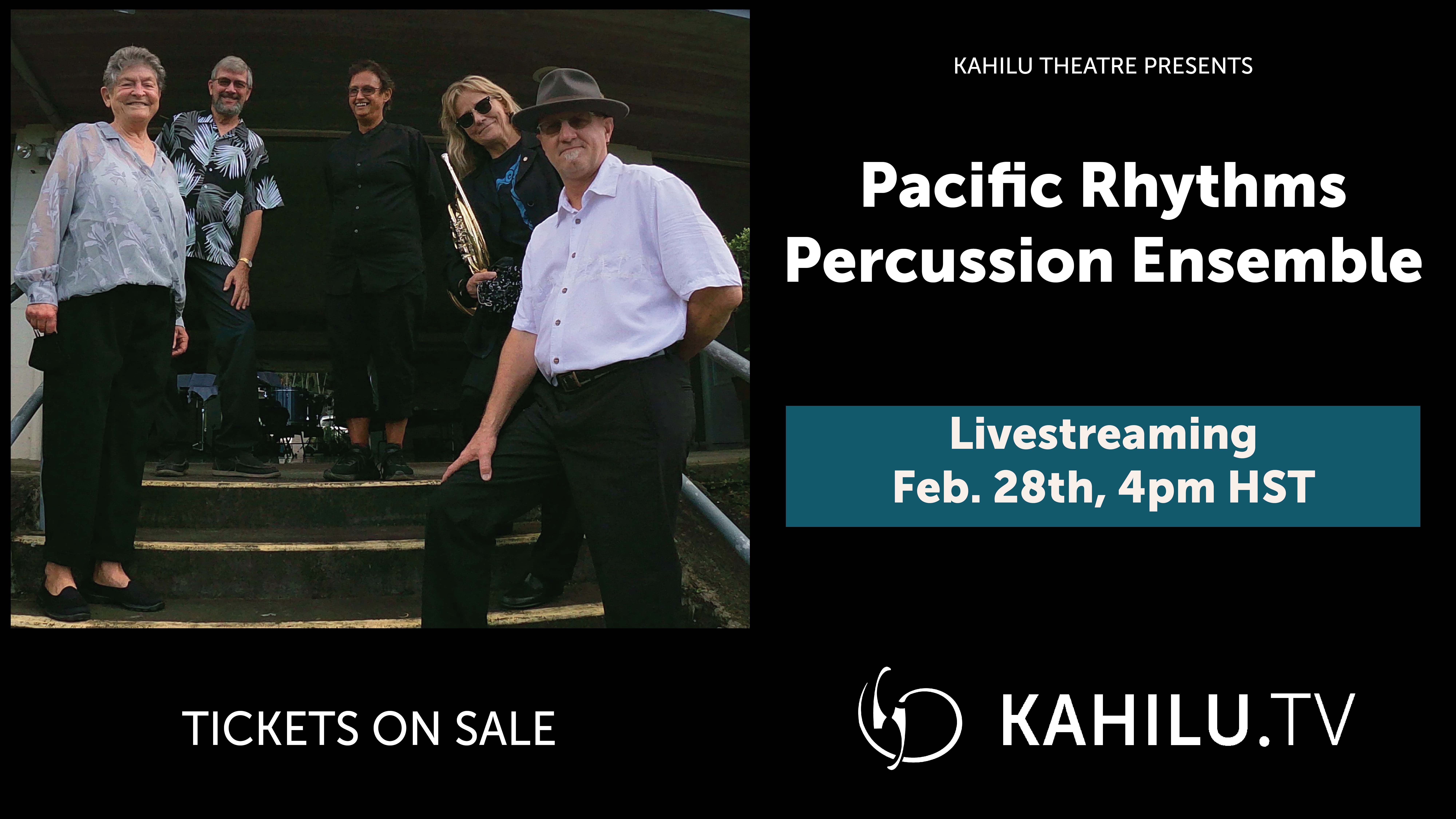 Pacific Rhythms Percussion Ensemble LIVE!