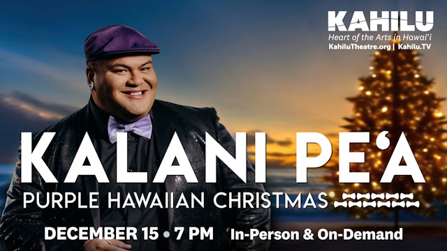 Kalani Peʻa – Purple Hawaiian Christmas
