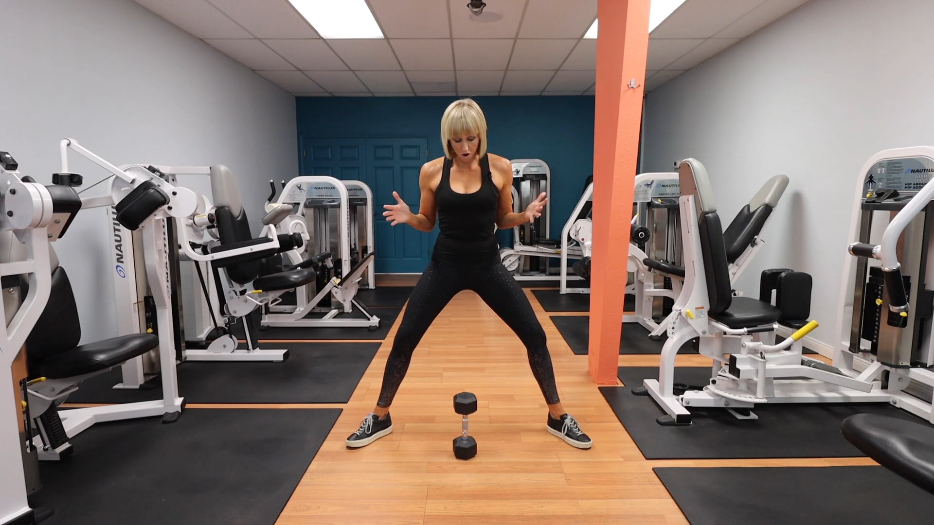 Side Lunge Front Loaded Gym