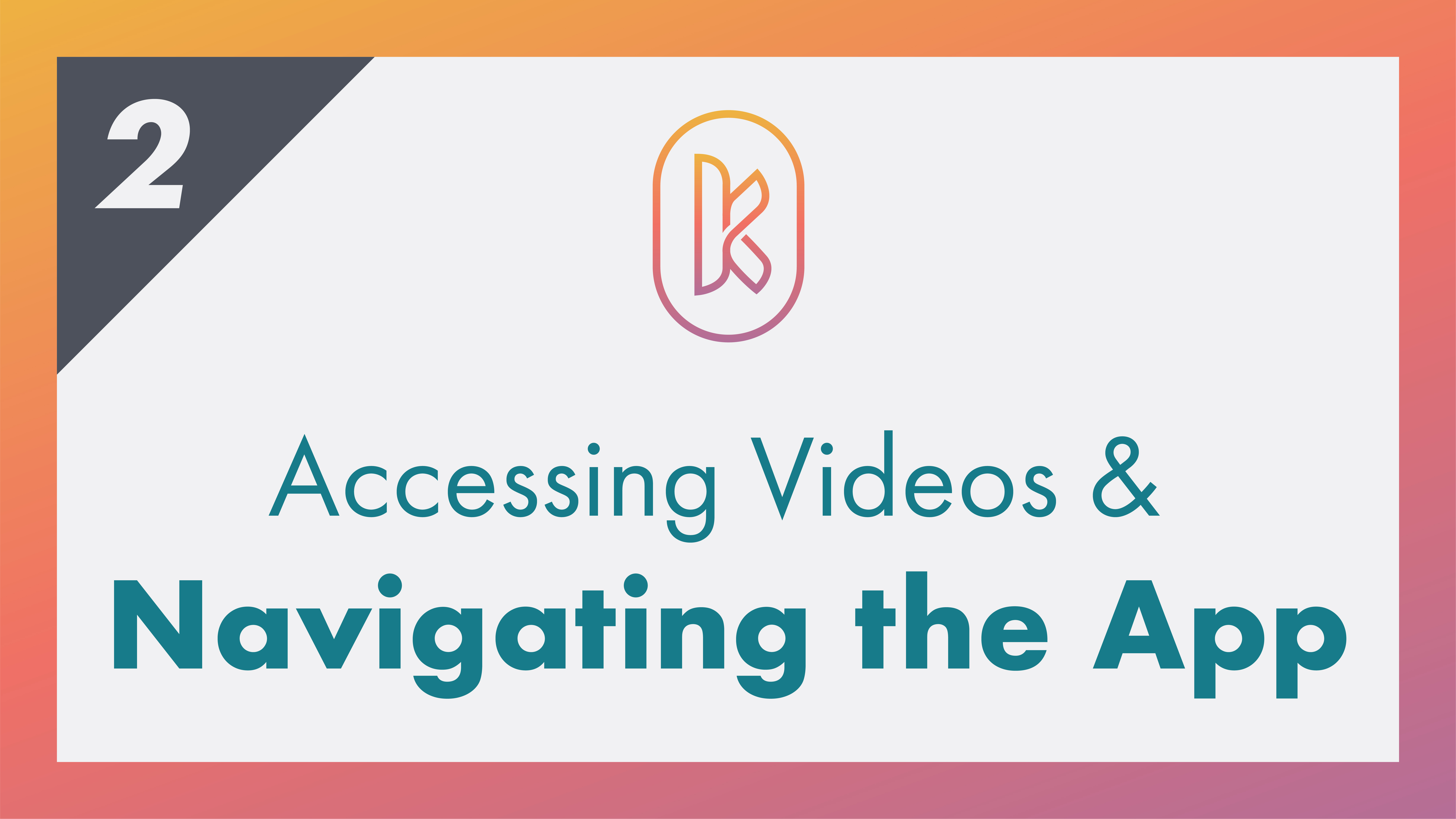 Accessing the Videos