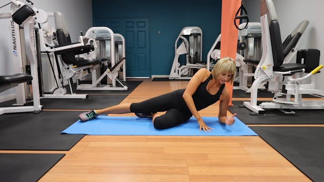 Side Plank Dips Gym