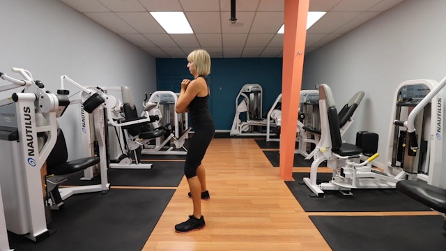 Goblet Squat Front Loaded with Backwards Lunge - Demo