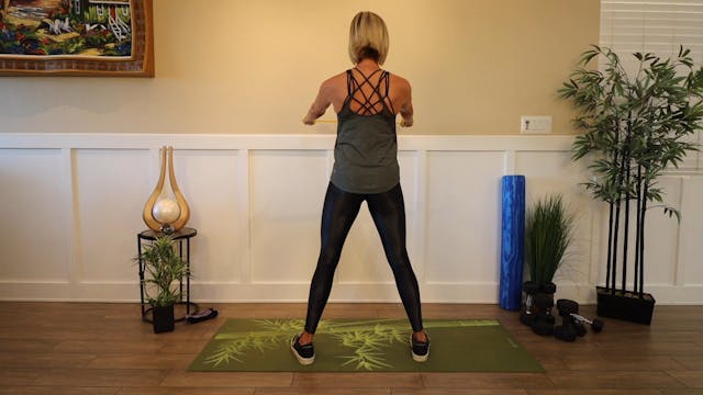 Standing Horizontal Back Squeeze with...