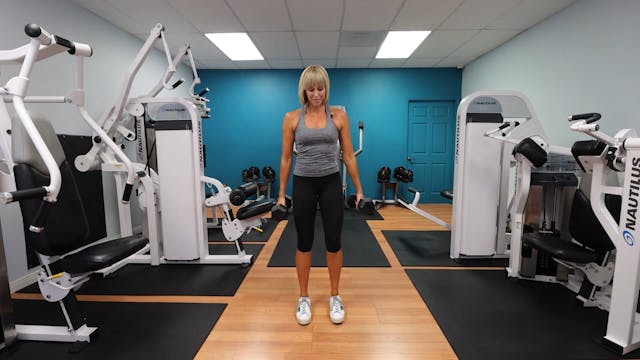 Dumbbell Bicep Curls Gym