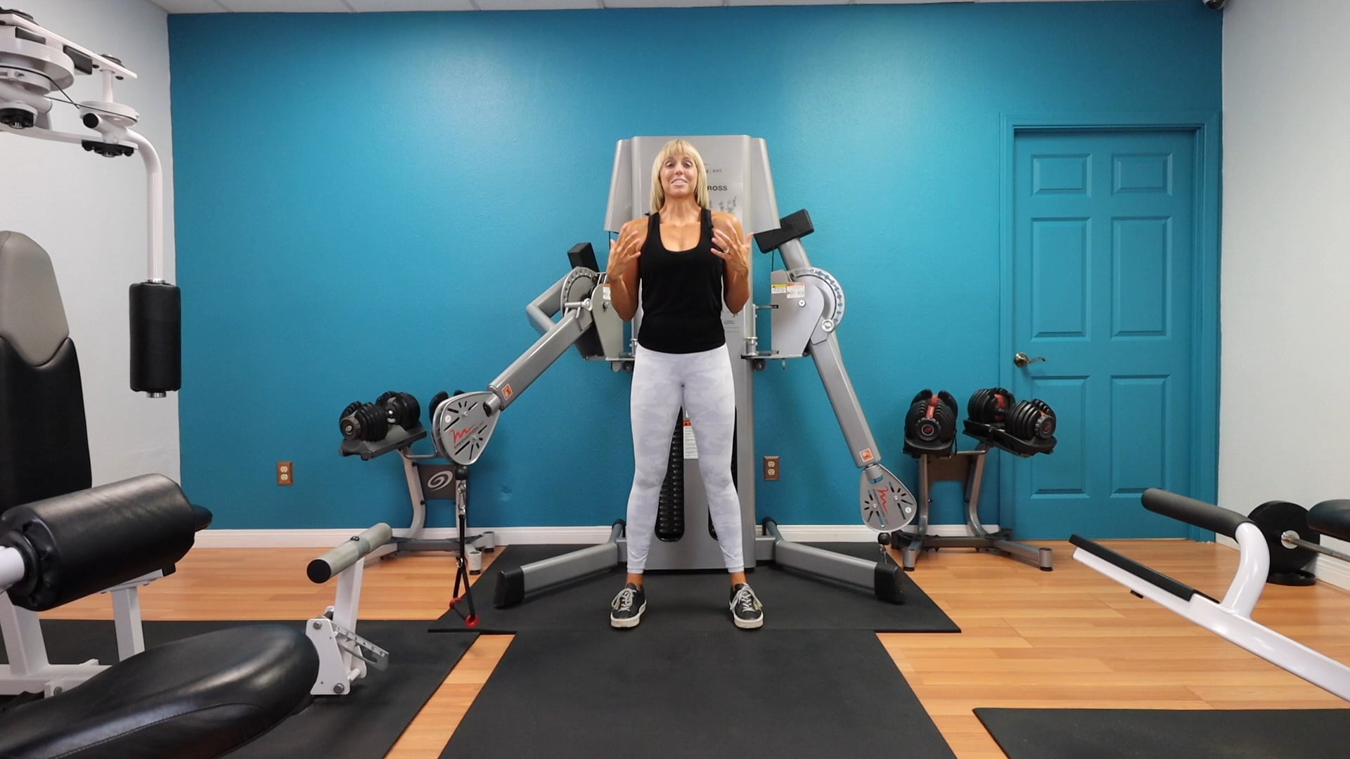 Cable Machine 45 Degree Low to High External Rotation Gym