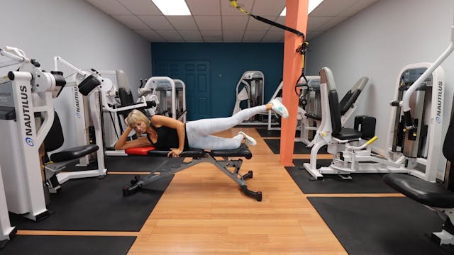 Deficit Glute Heel Lifts - Demo