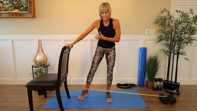 Standing Hip Abduction with Long Band