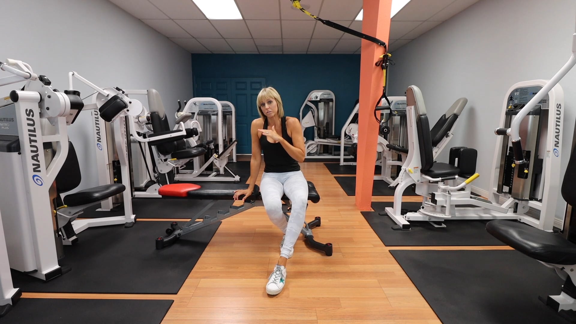 Deficit Glute Heel Lifts Gym