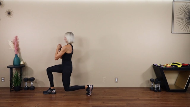 Stationary Front and Back Lunge - Demo