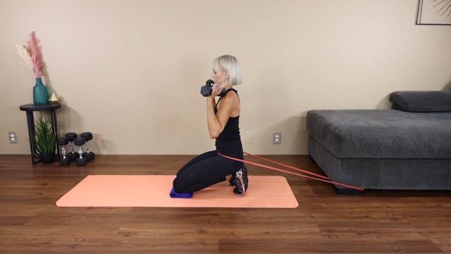 Quad Poppers with Band and Overhead P...