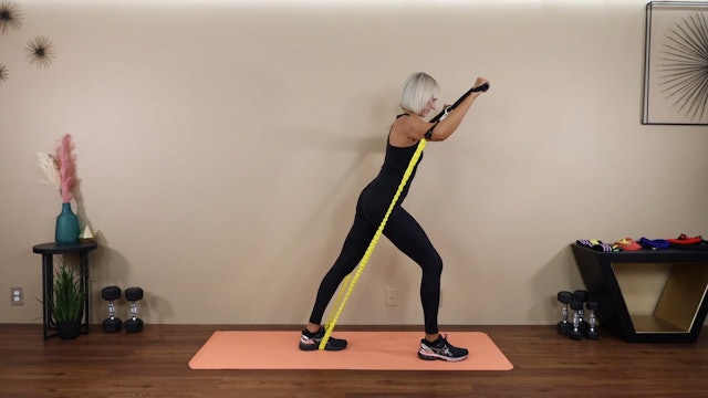 Incline Chest Press with Band - Demo