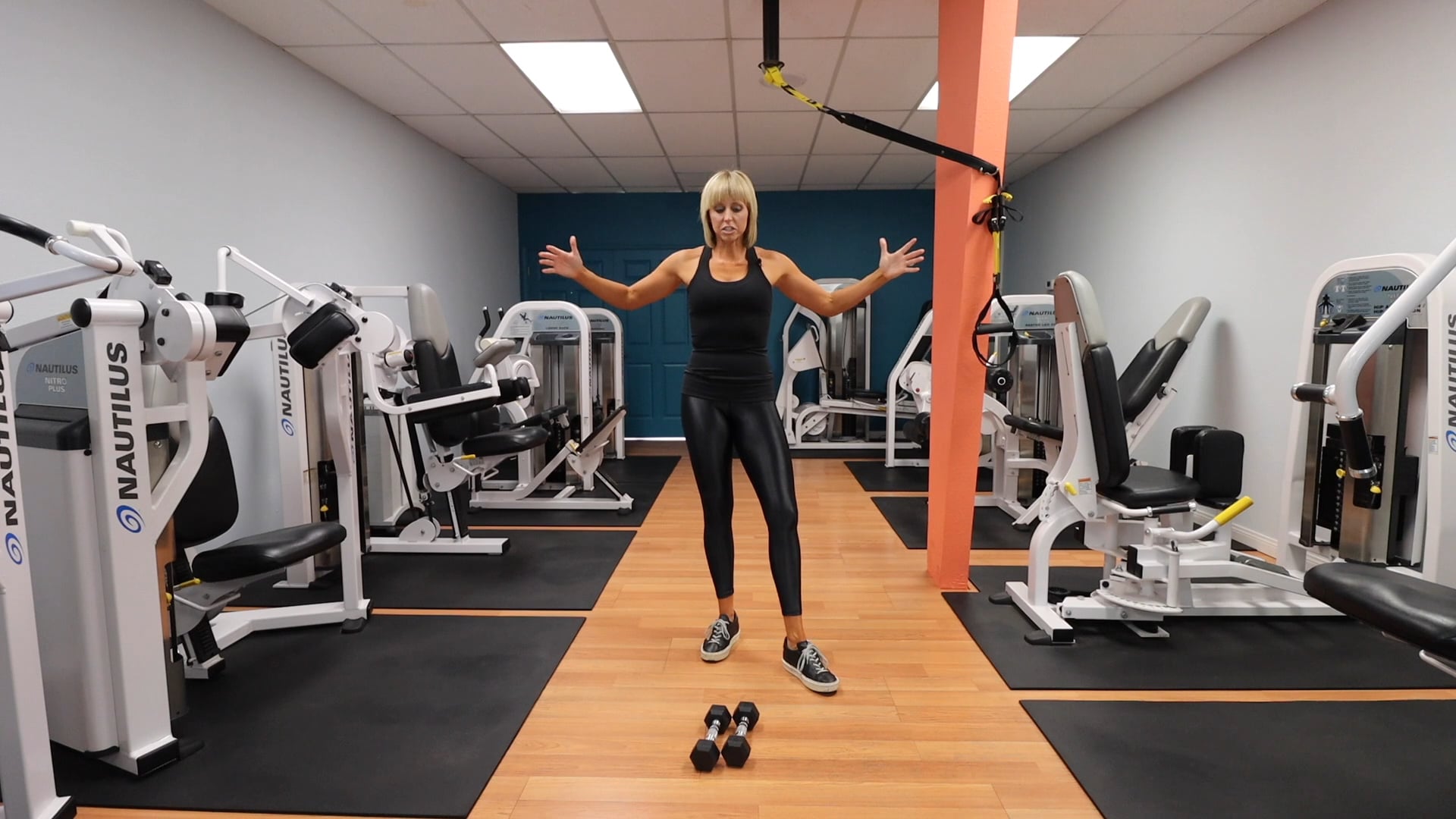 Dumbbell Reverse Flys Gym