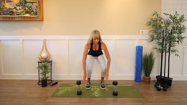 Dumbbell Cross Body Supine Bicep Curls