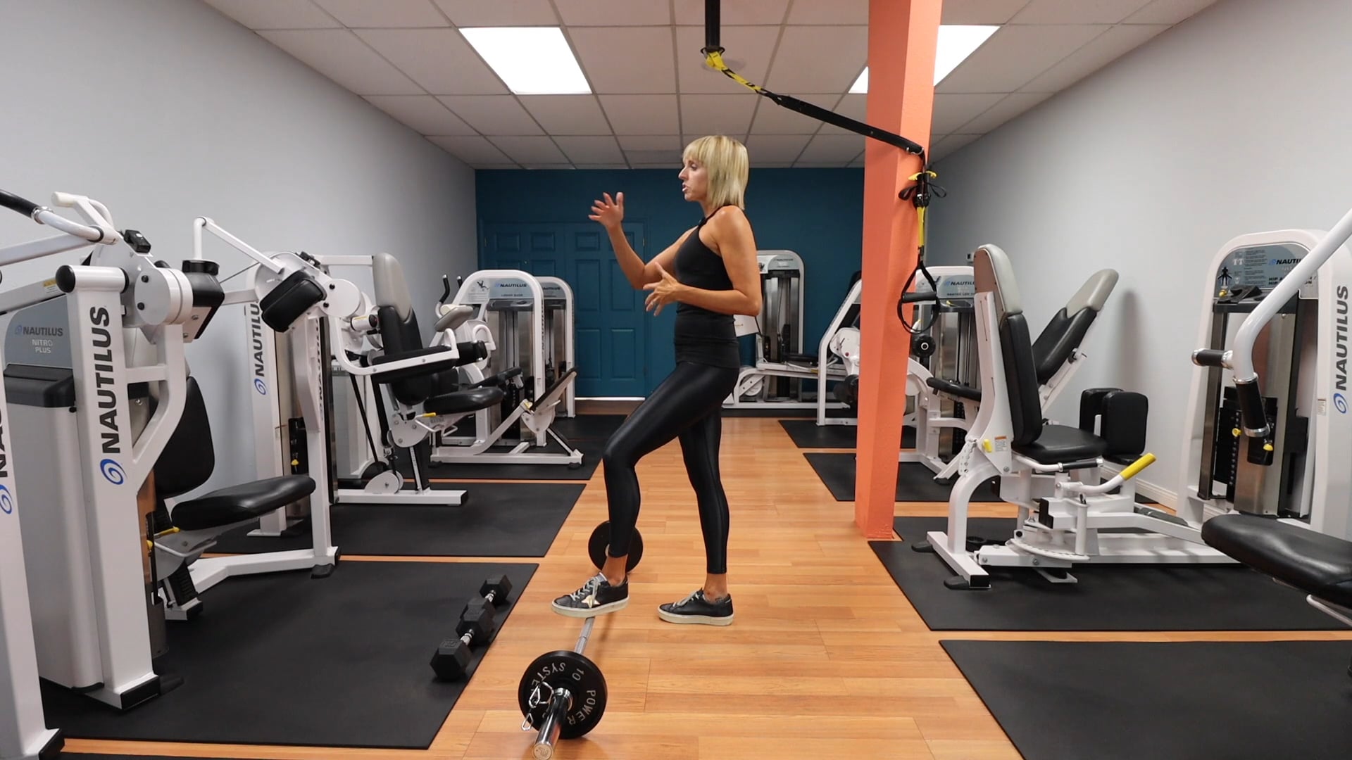 Single Leg Deadlifts Gym