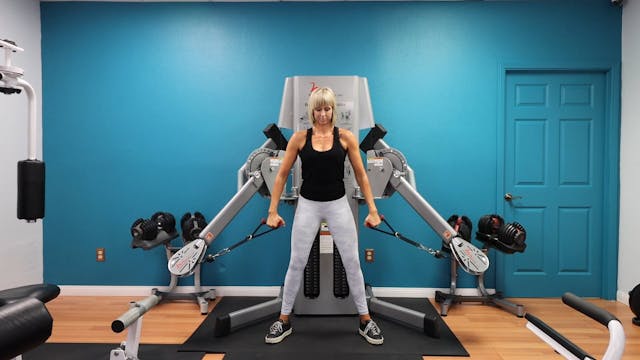 Cable Machine Low Pec Adduction - Demo