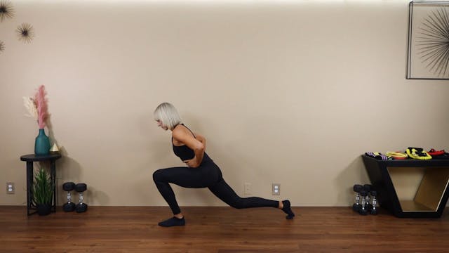 Slide Lunges - Demo