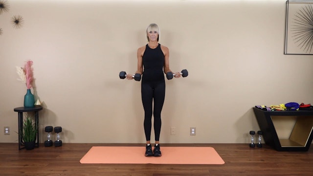 Dumbbell Supine Front and Side Bicep Curls - Demo