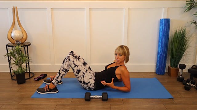 Single Dumbbell Skull Crusher with El...