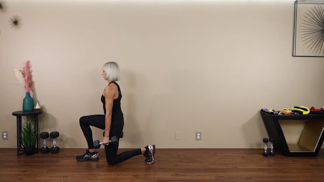 Forward and Backward Lunge with Dumbb...