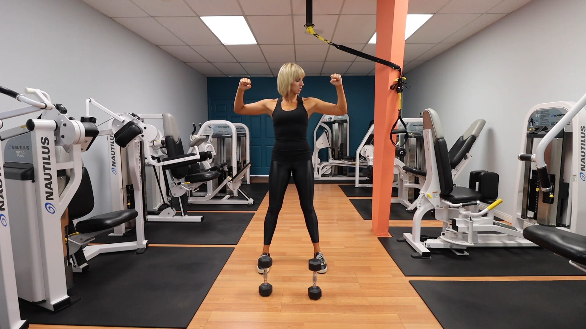 Dumbbell High Pulls Gym