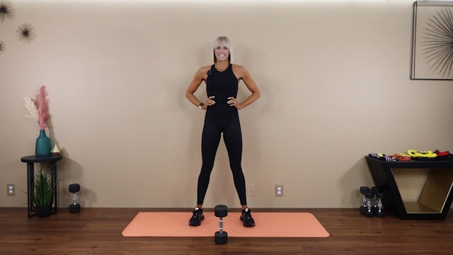 Side Lunge with Dumbbell