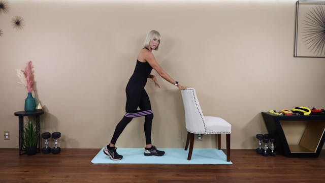 Standing Glute Kickback with Mini Band