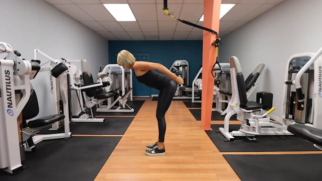 Dumbbell Double Arm Ski Kicks - Demo