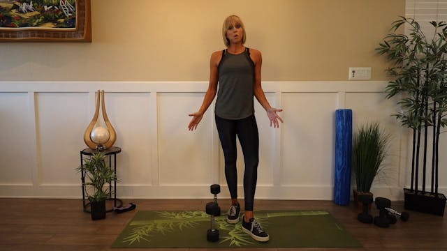 Standing Dumbbell Alternating Lat Rows