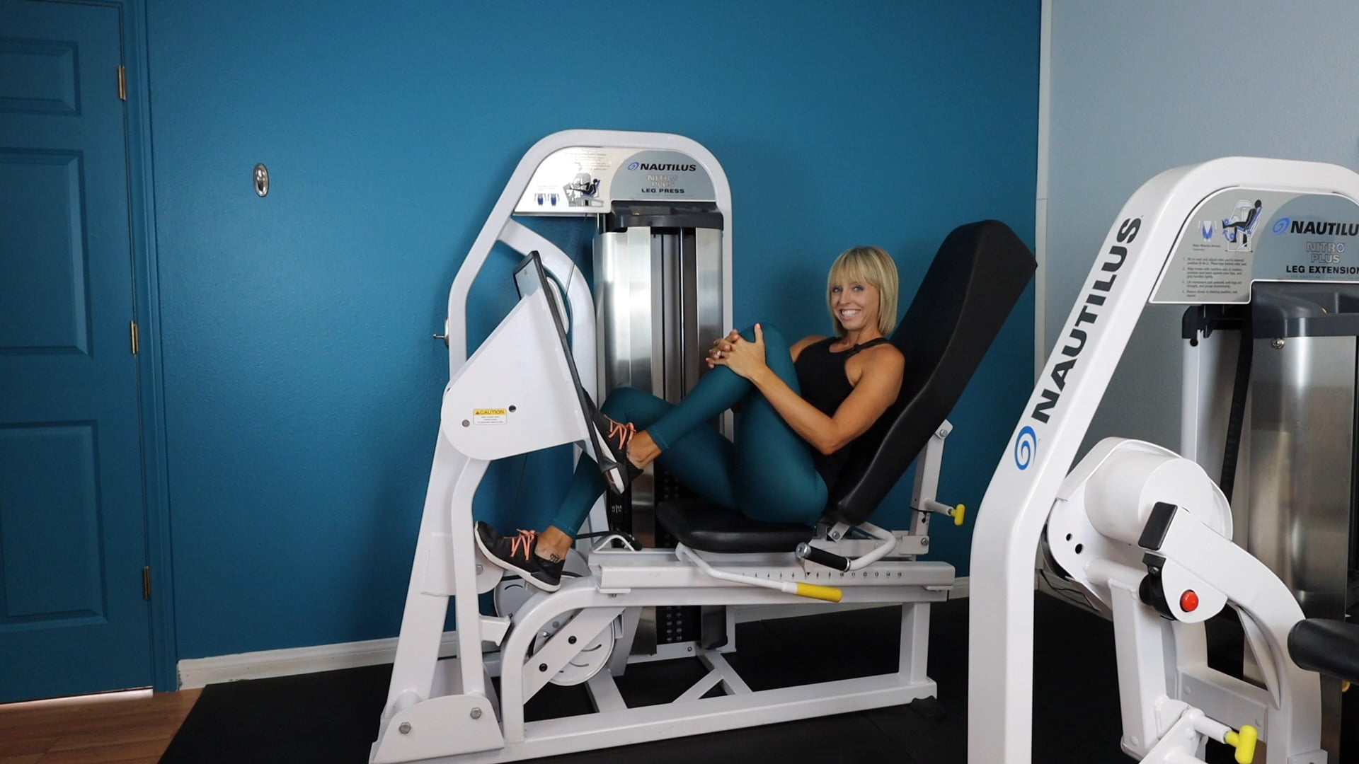 Leg Press Machine Single Leg Gym