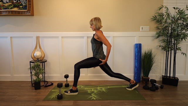 Static Anterior Lunge