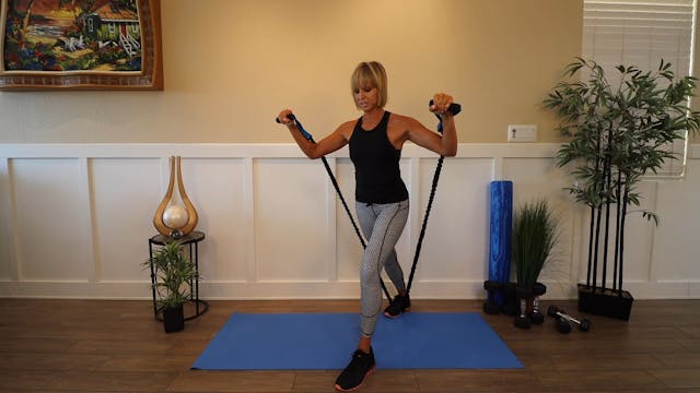 Incline Chest Press with Band