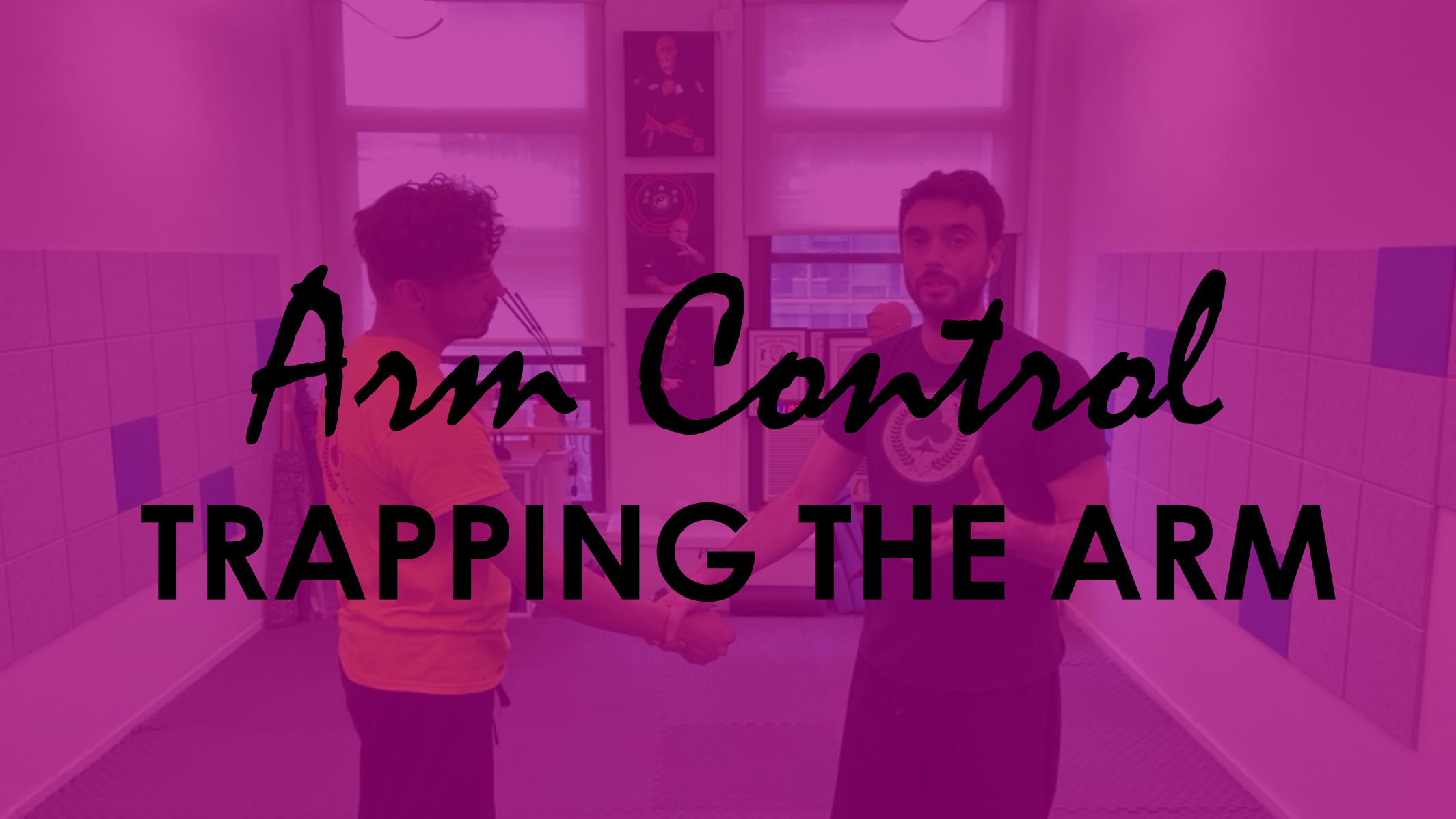 ARM CONTROL. TRAPPING THE ARM