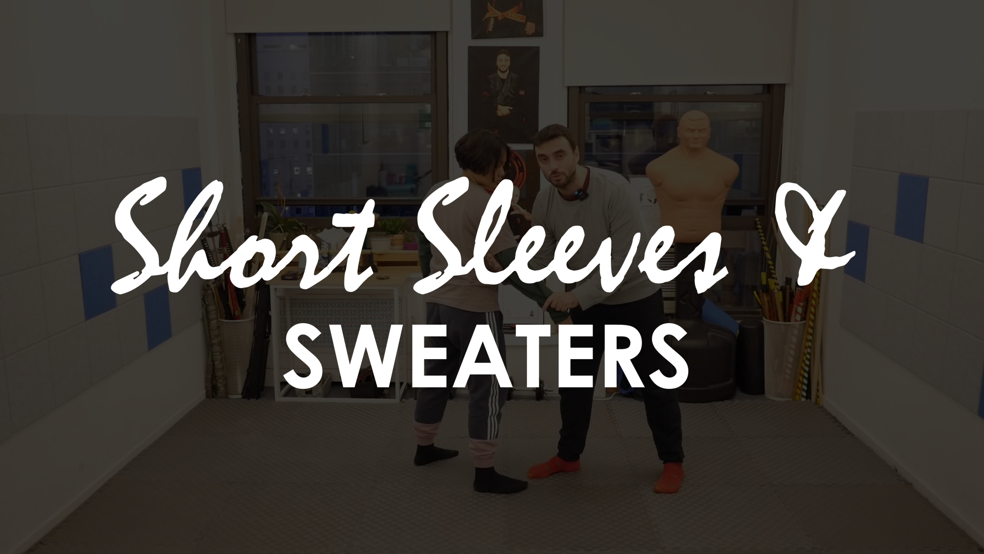 SHORT SLEEVES AND SWEATERS