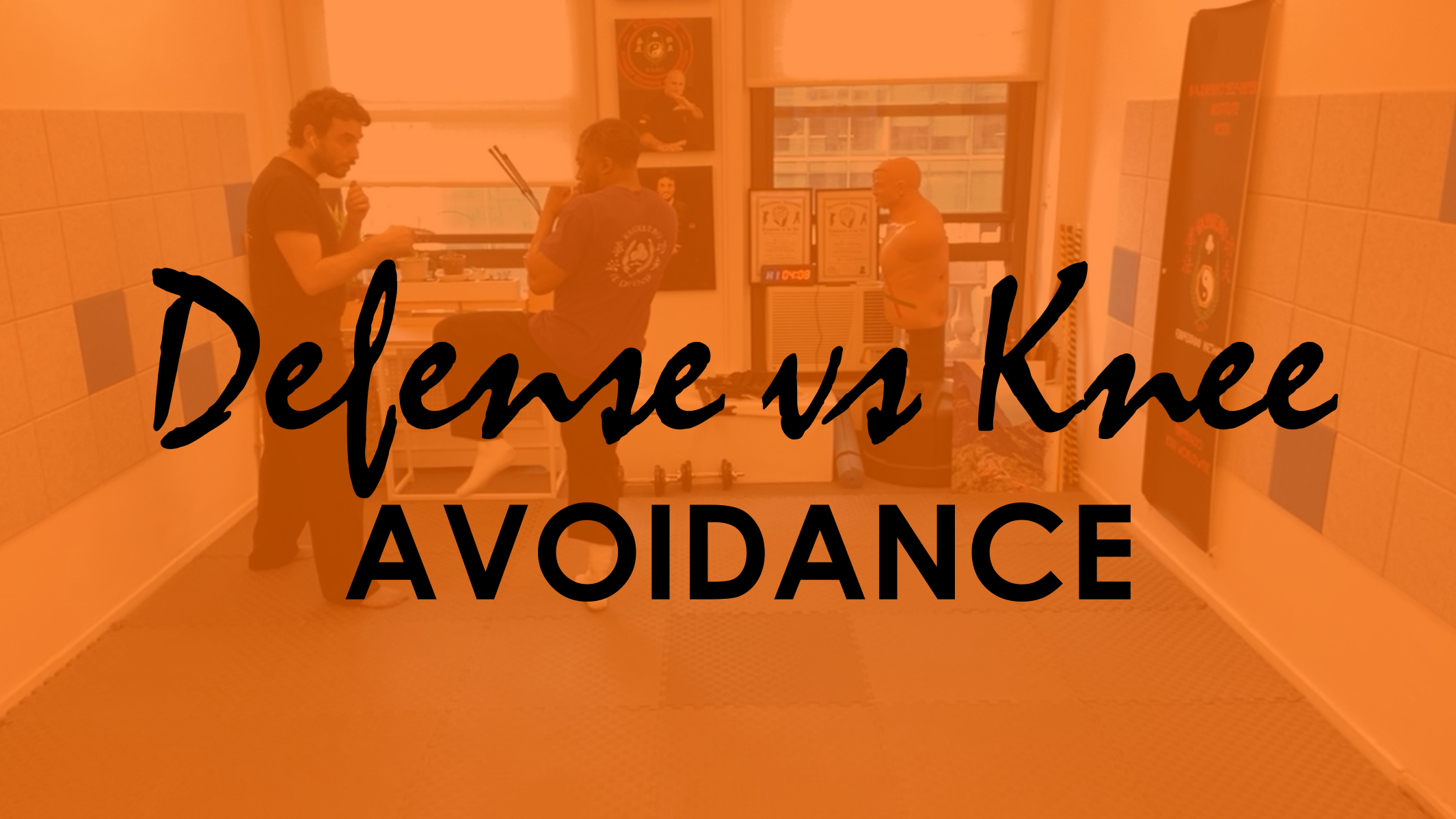 DEFENSE VS KNEES: AVOIDANCE