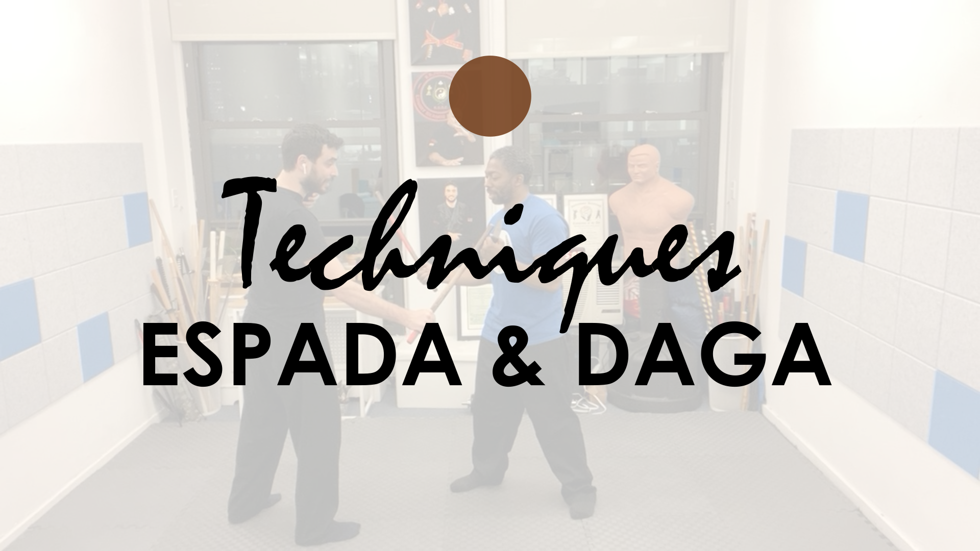 TECHNIQUES. ESPADA Y DAGA