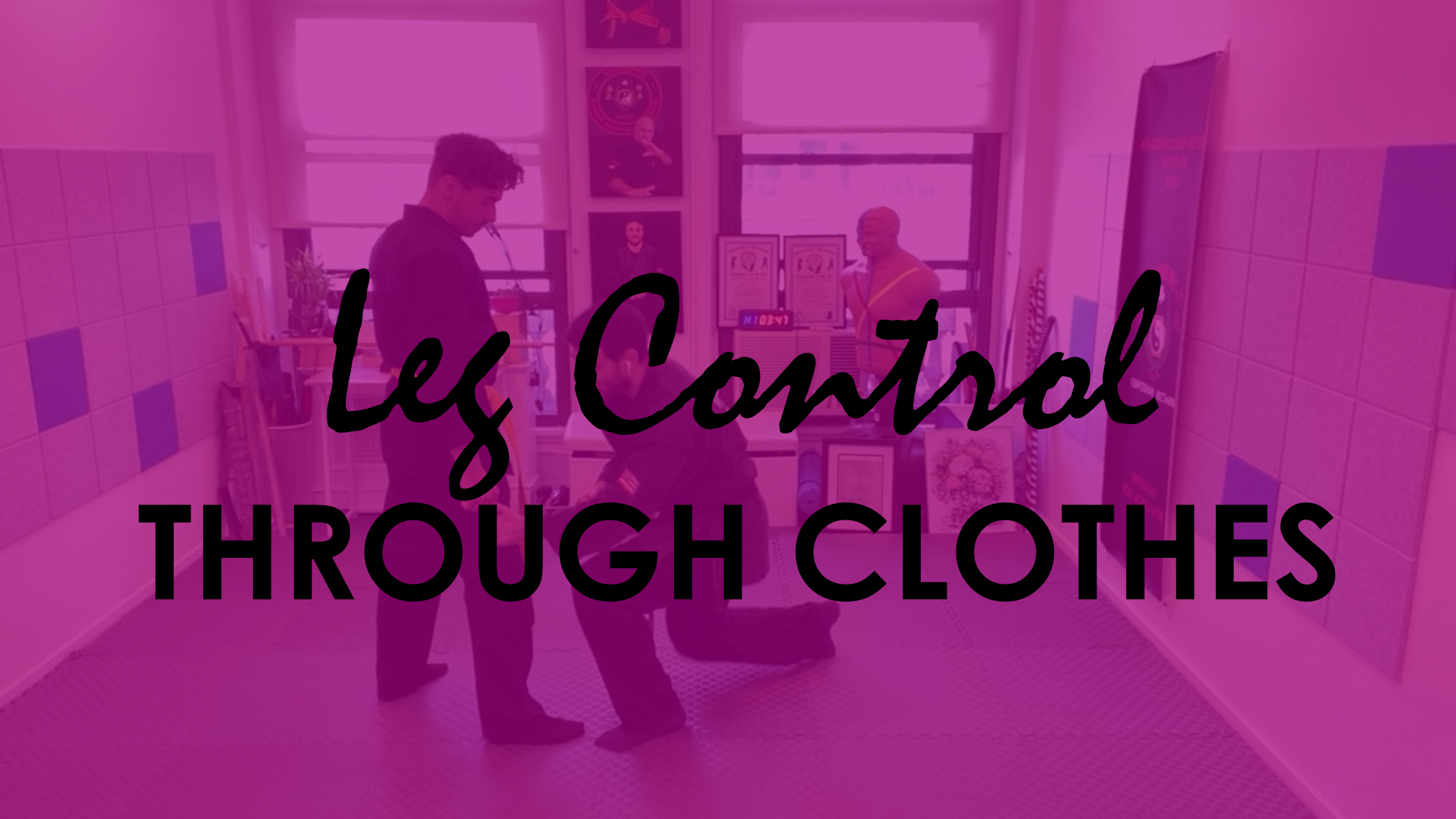 LEG CONTROLS THROUGH CLOTHES