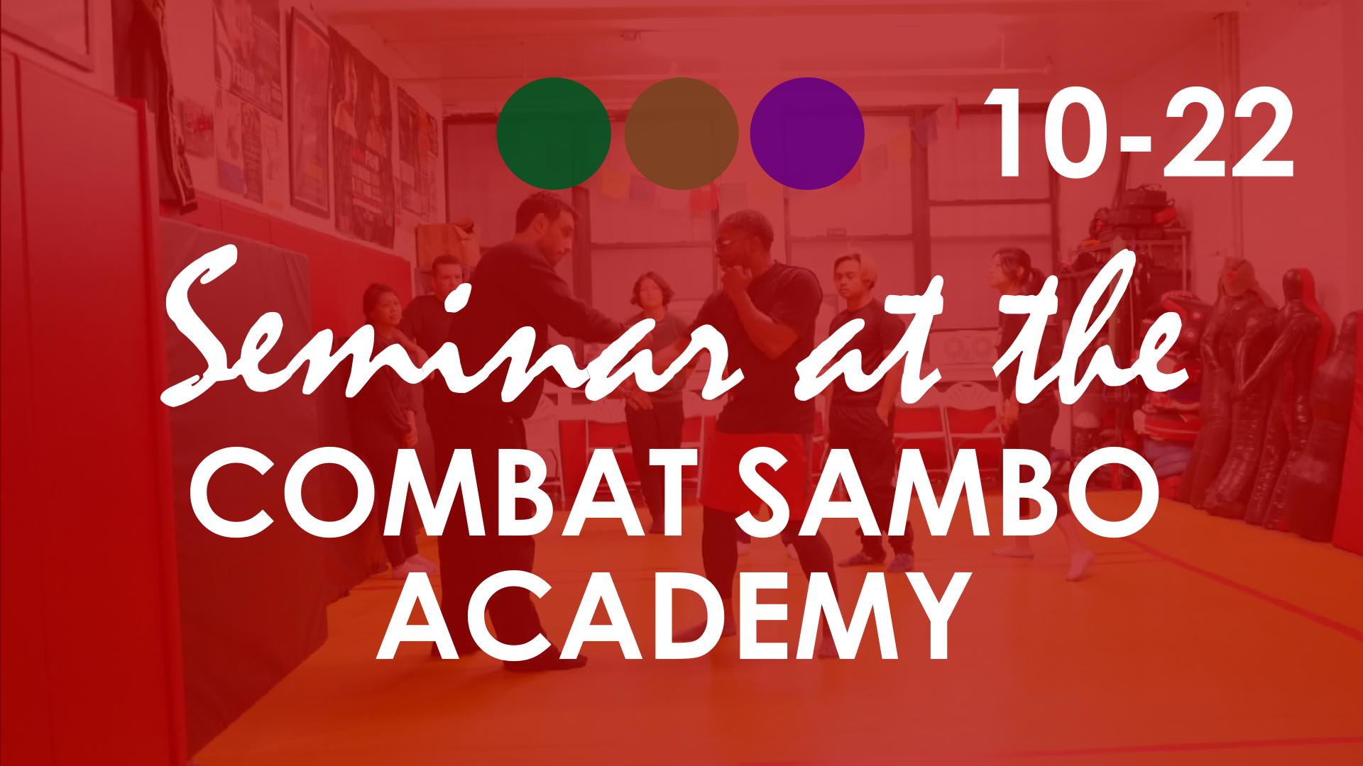 SEMINAR AT THE COMBAT SAMBO ACADEMY