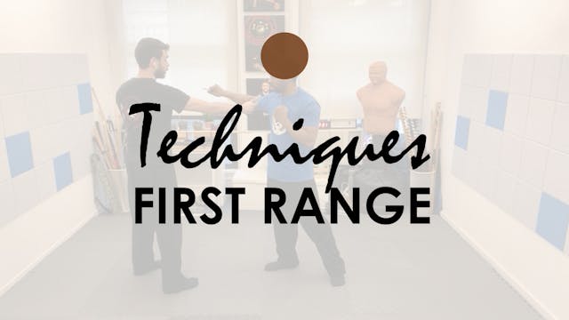 TECHNIQUES IN THE FIRST RANGE