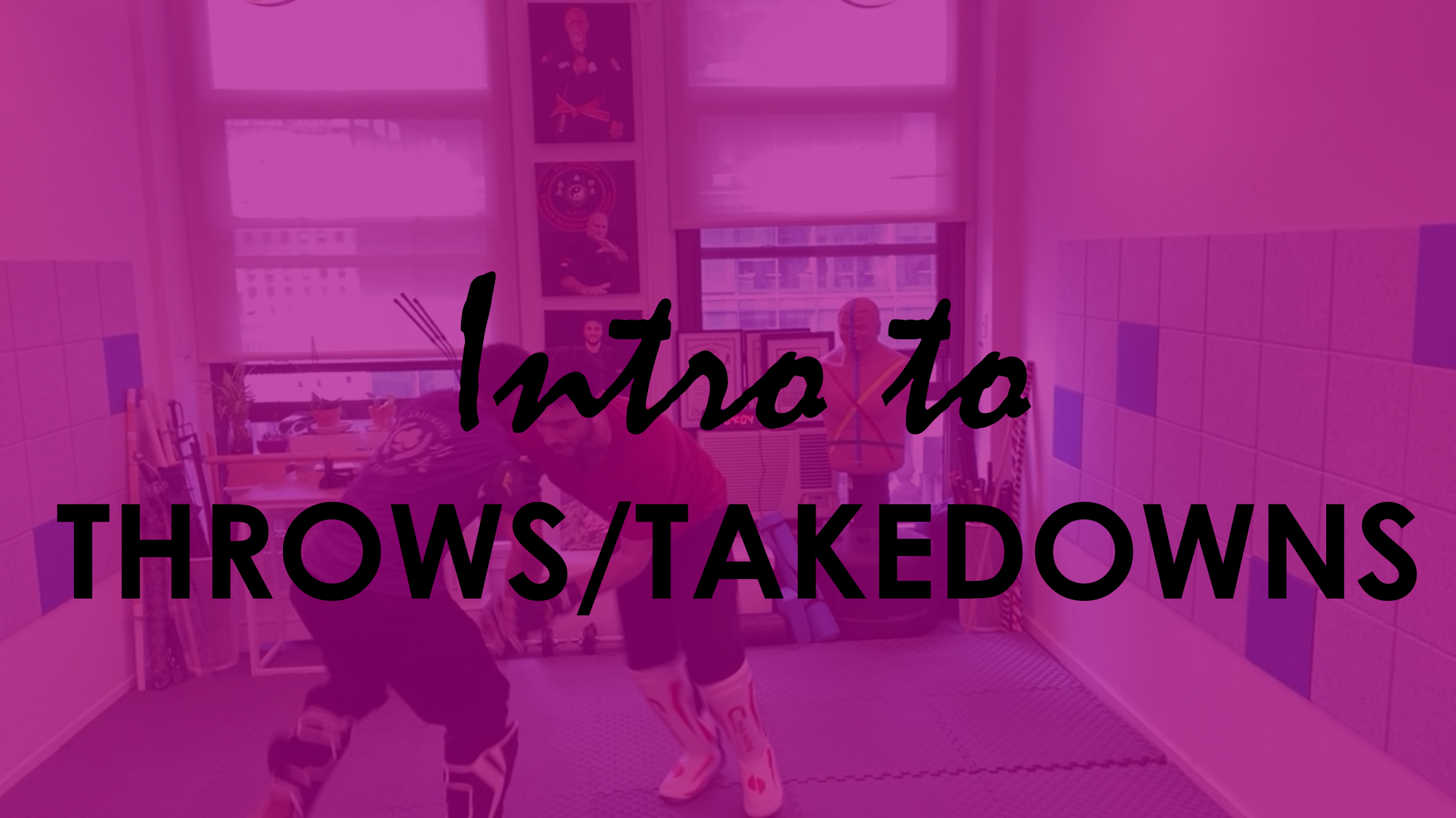 INTRO TO THROWS TAKEDOWN