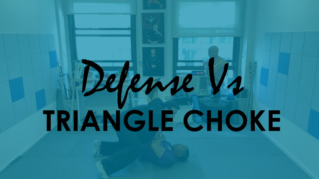 DEFENSE VS TRIANGLE CHOKE