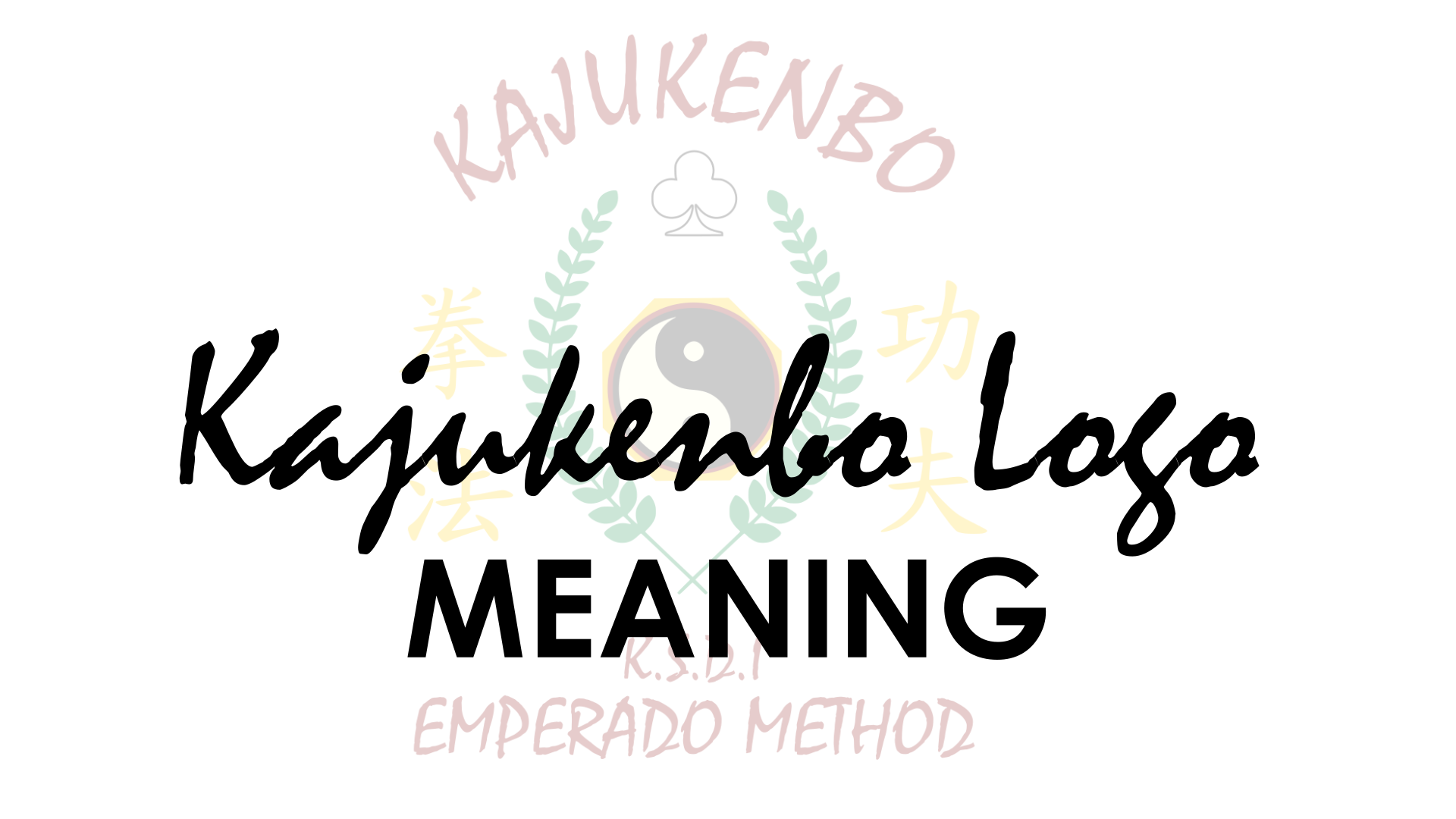 KAJUKENBO LOGO MEANING
