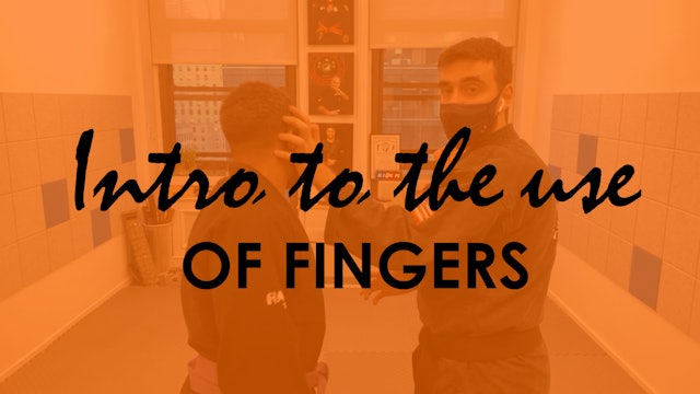 INTRO TO THE USE OF FINGER STRIKES