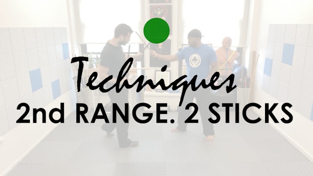 SECOND RANGE. TECHNIQUES WITH TWO STICKS