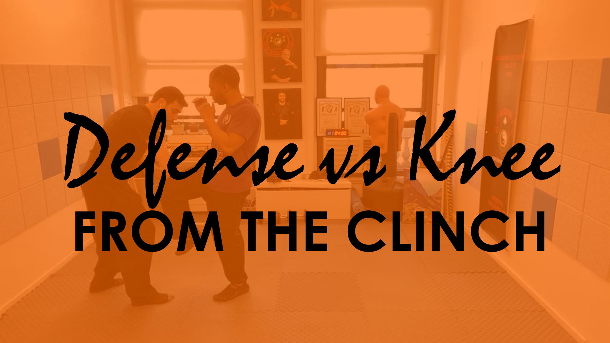 DEFENSE VS KNEE FROM THE CLINCH